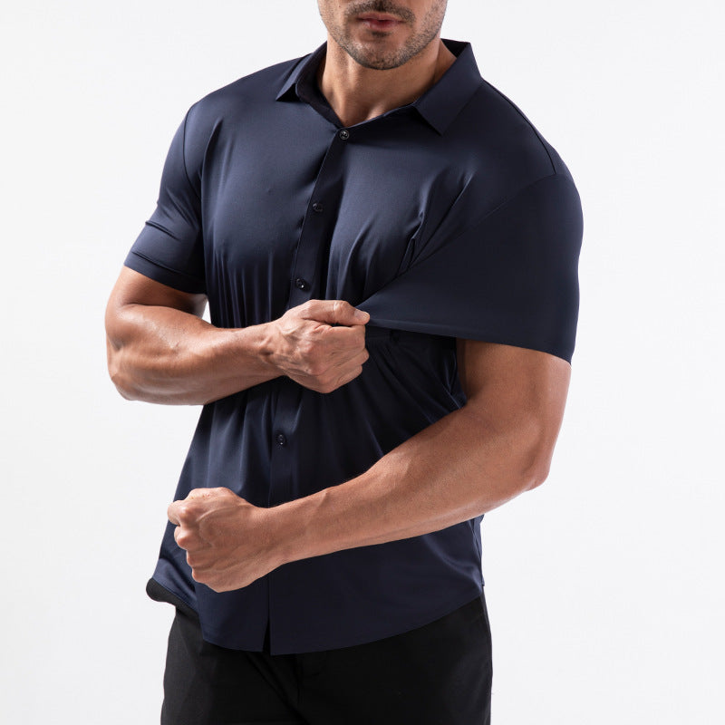 Viral Mog Stretch Shirt